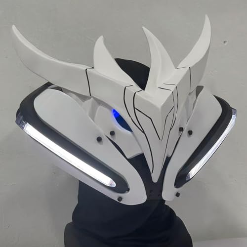 Armor Style Cyberpunk LED Mask - Techwear Cosplay - View 5
