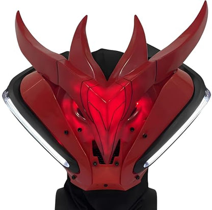 Sci-Fi Cyberpunk LED Mask - Armor Cosplay Helmet - View 6
