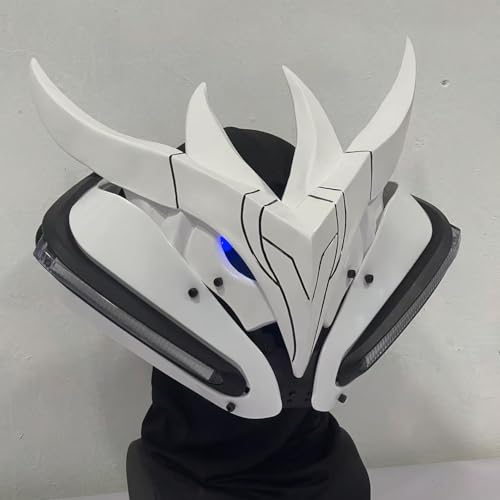 Sci-Fi Cyberpunk LED Mask - Armor Cosplay Helmet - View 7