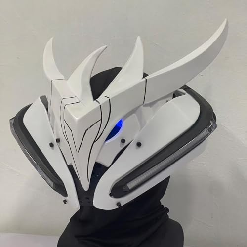 Armor Style Cyberpunk LED Mask - Techwear Cosplay - View 10
