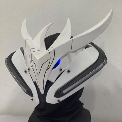Sci-Fi Cyberpunk LED Mask - Armor Cosplay Helmet - View 10