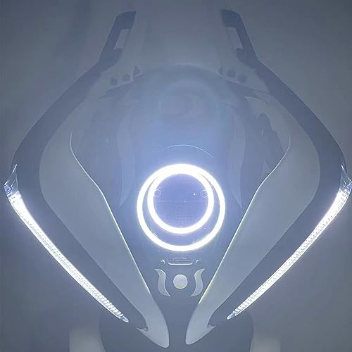 Moon Knight LED Mask - Futuristic Knight Cosplay - View 7
