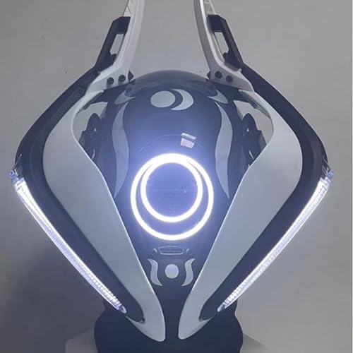 Moon Knight LED Mask - Futuristic Knight Cosplay - View 10