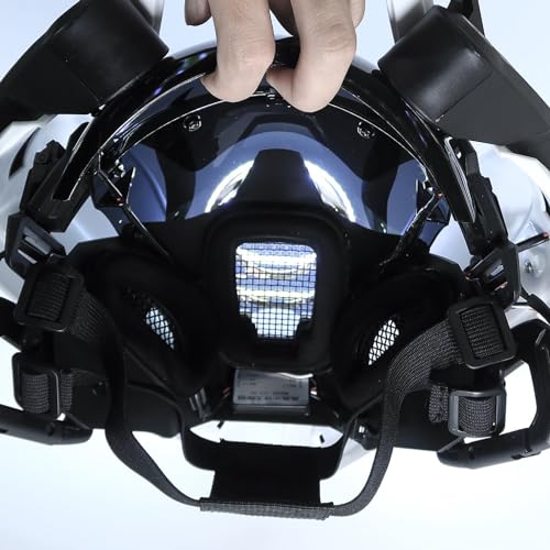 Moon Knight LED Mask - Futuristic Knight Cosplay - View 11