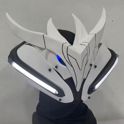 Armor Style Cyberpunk LED Mask - Techwear Cosplay - View 15