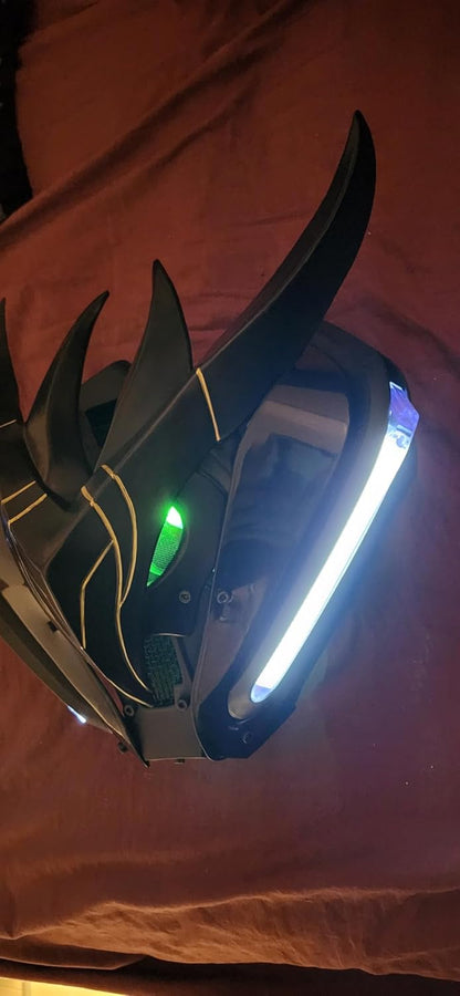 Armor Style Cyberpunk LED Mask - Techwear Cosplay - View 16