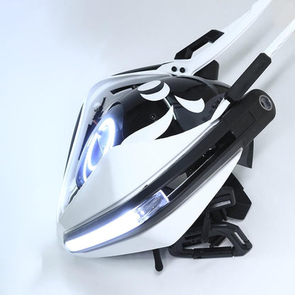 Moon Knight LED Mask - Futuristic Knight Cosplay - View 11