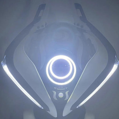Moon Knight LED Mask - Futuristic Knight Cosplay - View 17