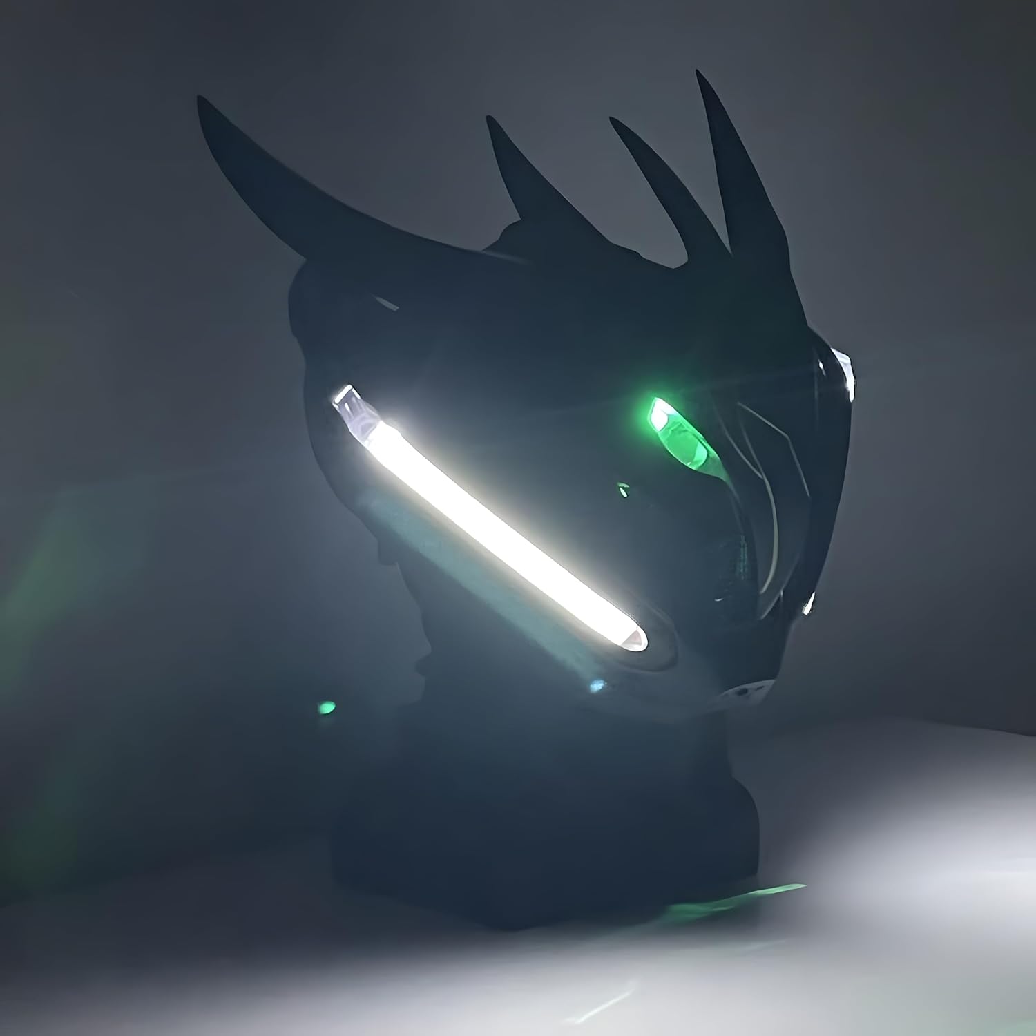 Sci-Fi Cyberpunk LED Mask - Armor Cosplay Helmet - View 13