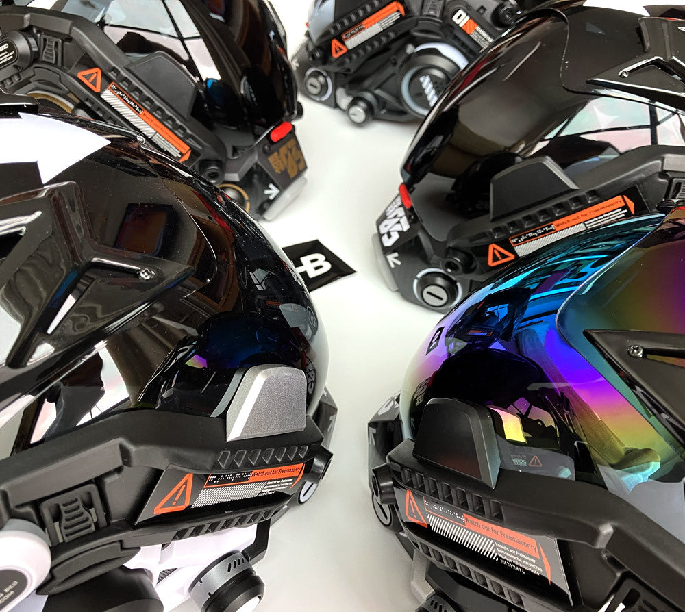 NEONX 03 Futuristic Cyberpunk Mask - Hiroto Ikeuchi Inspired Techwear Design