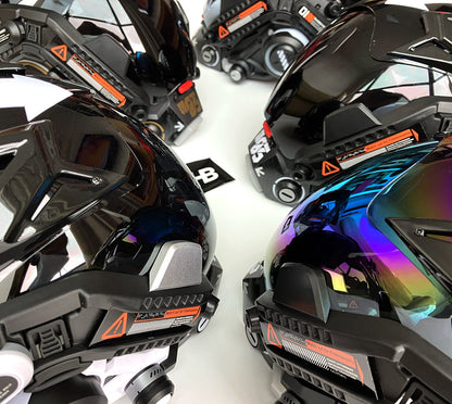 NEONX 03 Futuristic Cyberpunk Mask - Hiroto Ikeuchi Inspired Techwear Design
