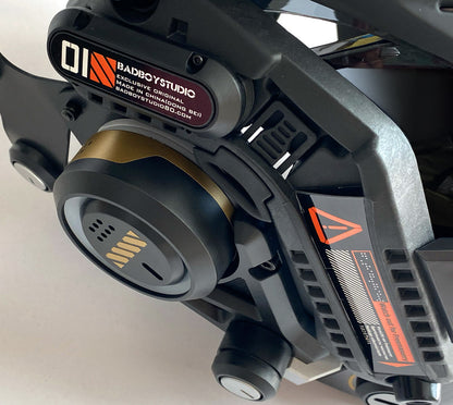 NEONX 03 Futuristic Cyberpunk Mask - Hiroto Ikeuchi Inspired Techwear Design