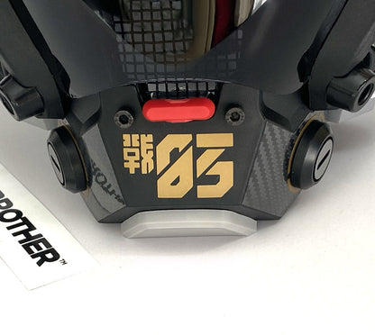 NEONX 03 Futuristic Cyberpunk Mask - Hiroto Ikeuchi Inspired Techwear Design