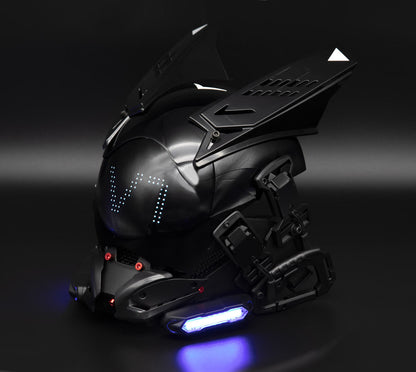NEONX V1 Programmable Cyberpunk Mask - Color Display & LED Modules