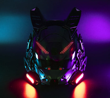 NEONX V1 Programmable Cyberpunk Mask - Color Display & LED Modules
