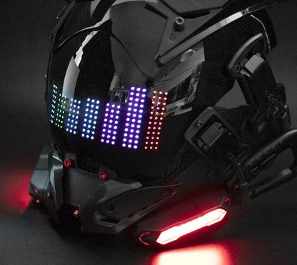 NEONX V1 Programmable Cyberpunk Mask - Color Display & LED Modules