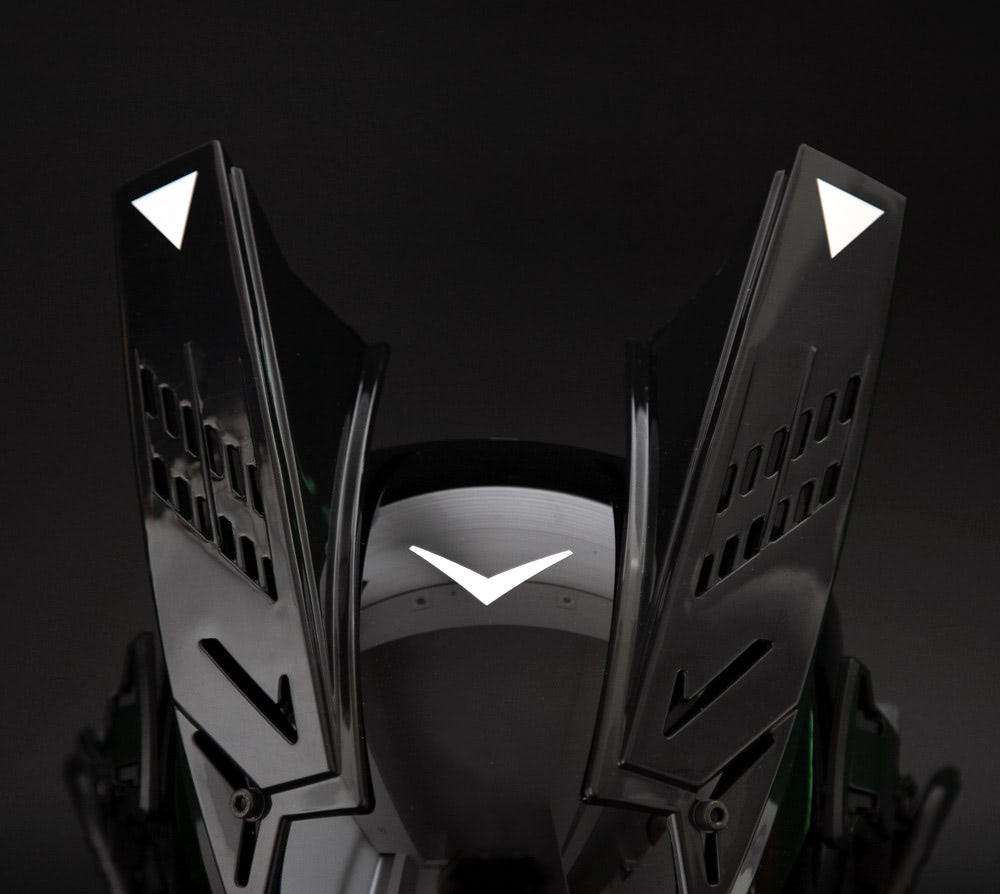 NEONX V1 Programmable Cyberpunk Mask - Color Display & LED Modules