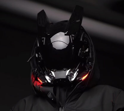 NEONX V2 Techwear Cyberpunk Mask - Programmable Pixel Display