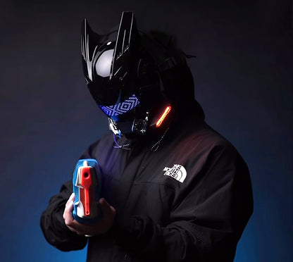 NEONX V2 Techwear Cyberpunk Mask - Programmable Pixel Display
