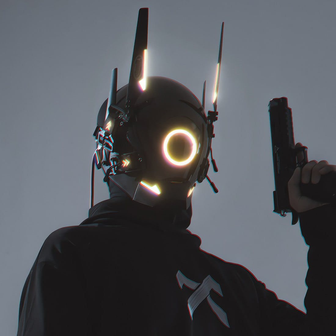 Cyberpunk Mask V7