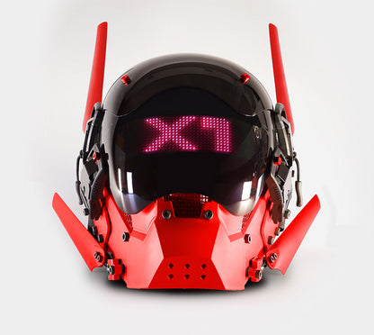 NEONX X1 Cyberpunk Mask - Programmable Pixel Display & Custom Paint Finish