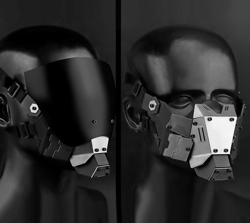 Cyberpunk Commander Mask