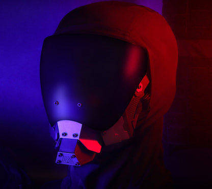 Cyberpunk Commander Mask