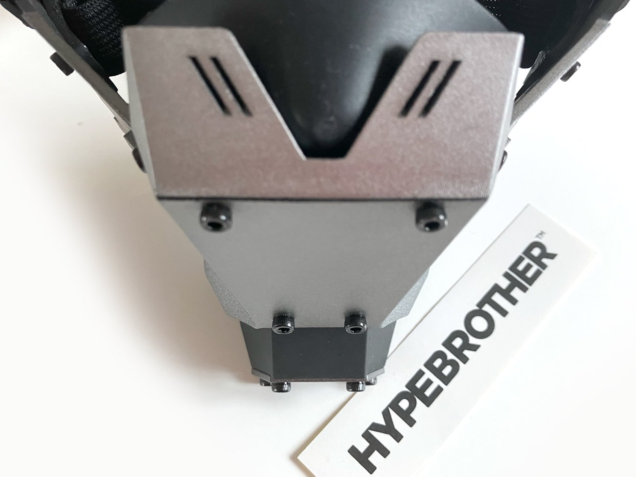 NEONX Commander Tactical Cyberpunk Mask - Metallic Frame & Anti-Fog Shield Visor