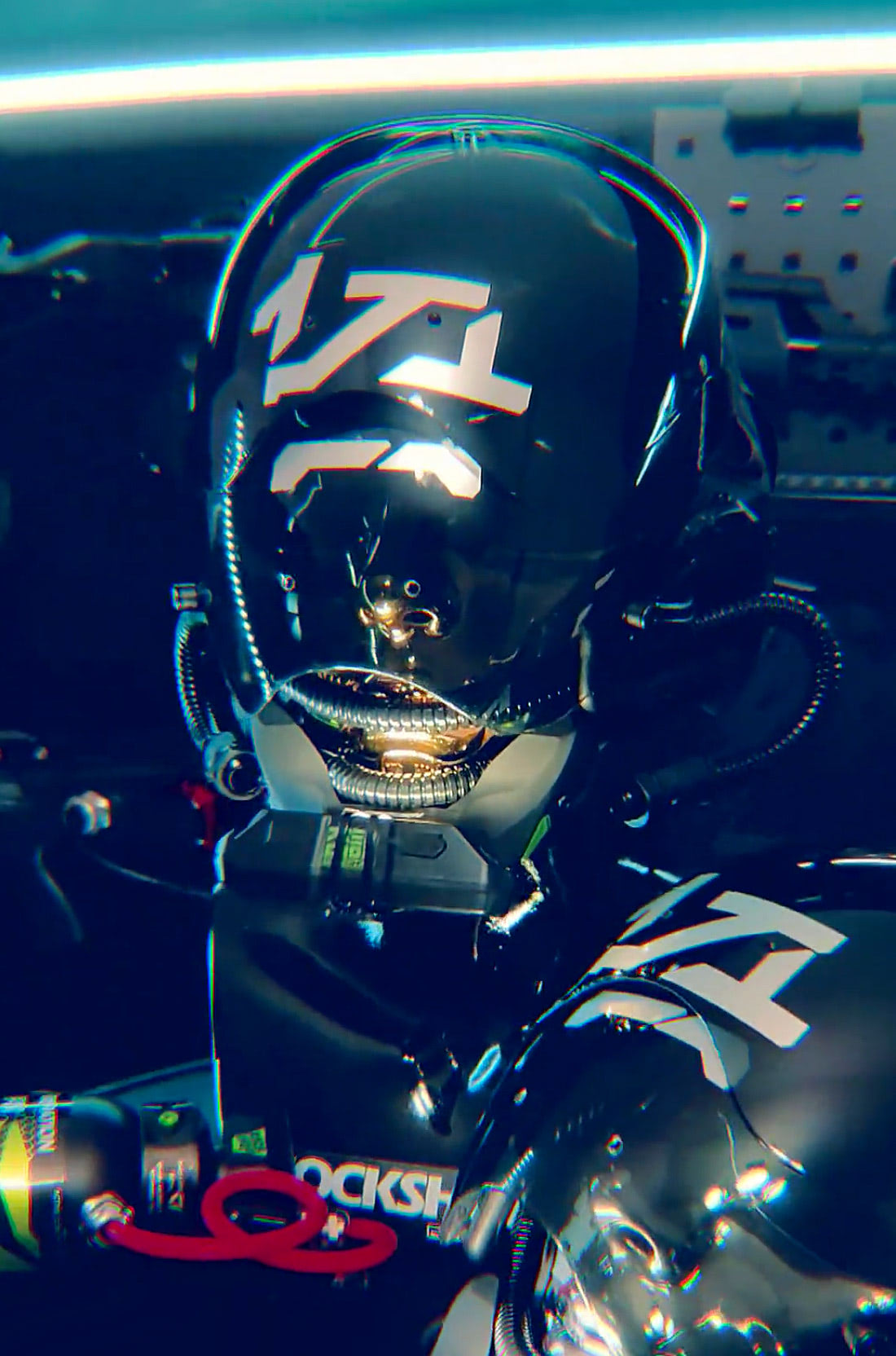NEONX Kigurumi-Style Cyberpunk Face Mask - Detachable LED Shield & Illuminated Details