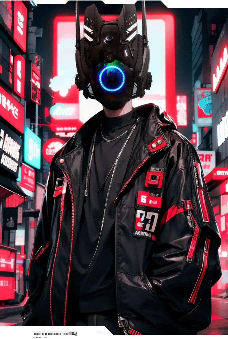 Cyberpunk Helmet 01