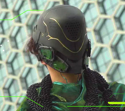 Cyberpunk Helmet (Custom 2025 Edition)