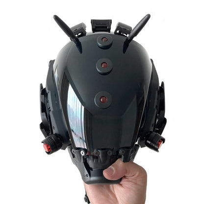 Brain-Computer Interface Cyberpunk Helmet