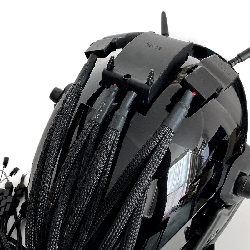 Brain-Computer Interface Cyberpunk Helmet
