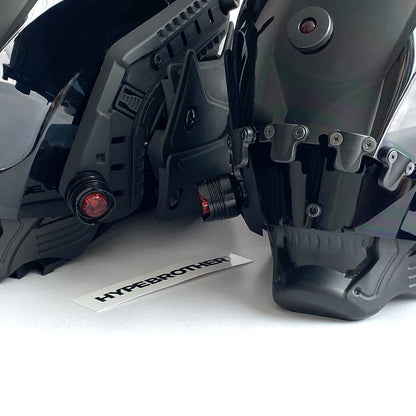 Brain-Computer Interface Cyberpunk Helmet