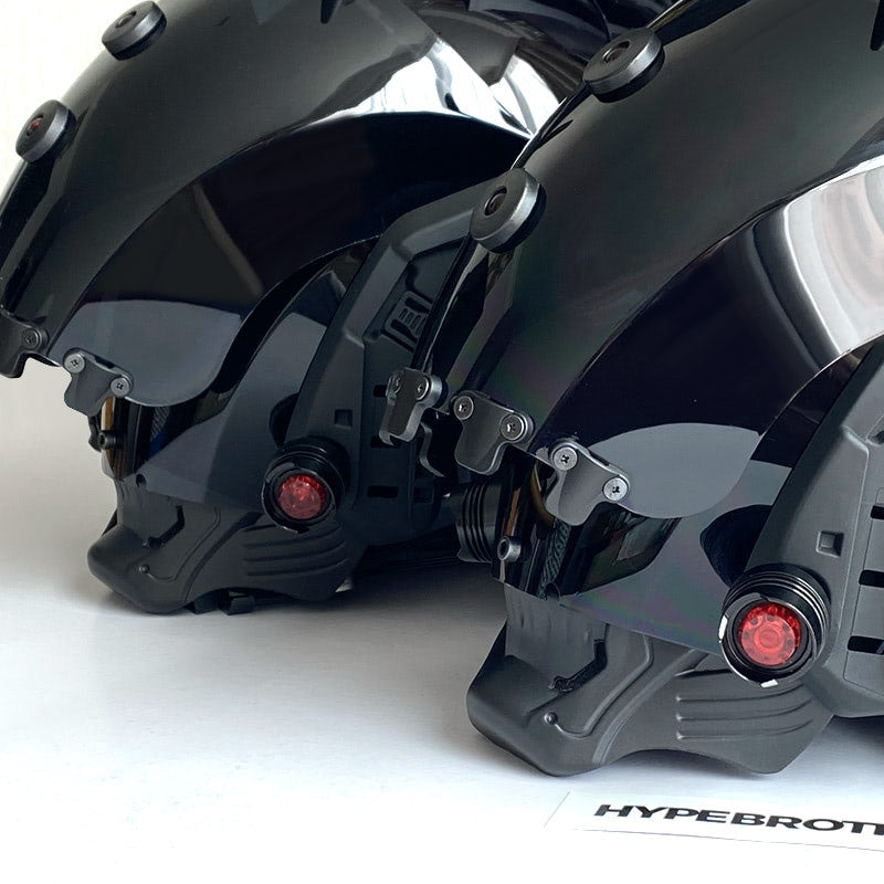 Brain-Computer Interface Cyberpunk Helmet