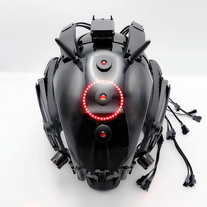 Brain-Computer Interface Cyberpunk Helmet