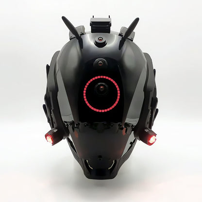 Brain-Computer Interface Cyberpunk Helmet
