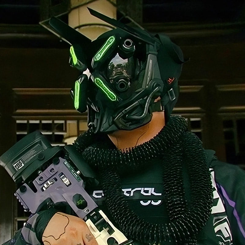 Cyberpunk Mask X