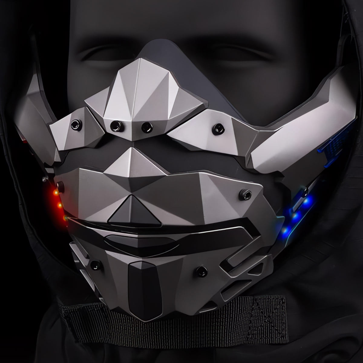 NEONX Night Phantom Stealth Cyberpunk Mask