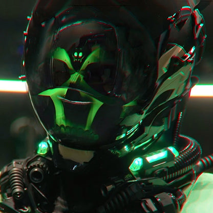 Cyberpunk Punisher Mask
