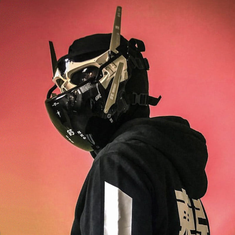 Cyberpunk Punisher Mask