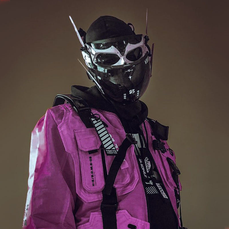 Cyberpunk Punisher Mask