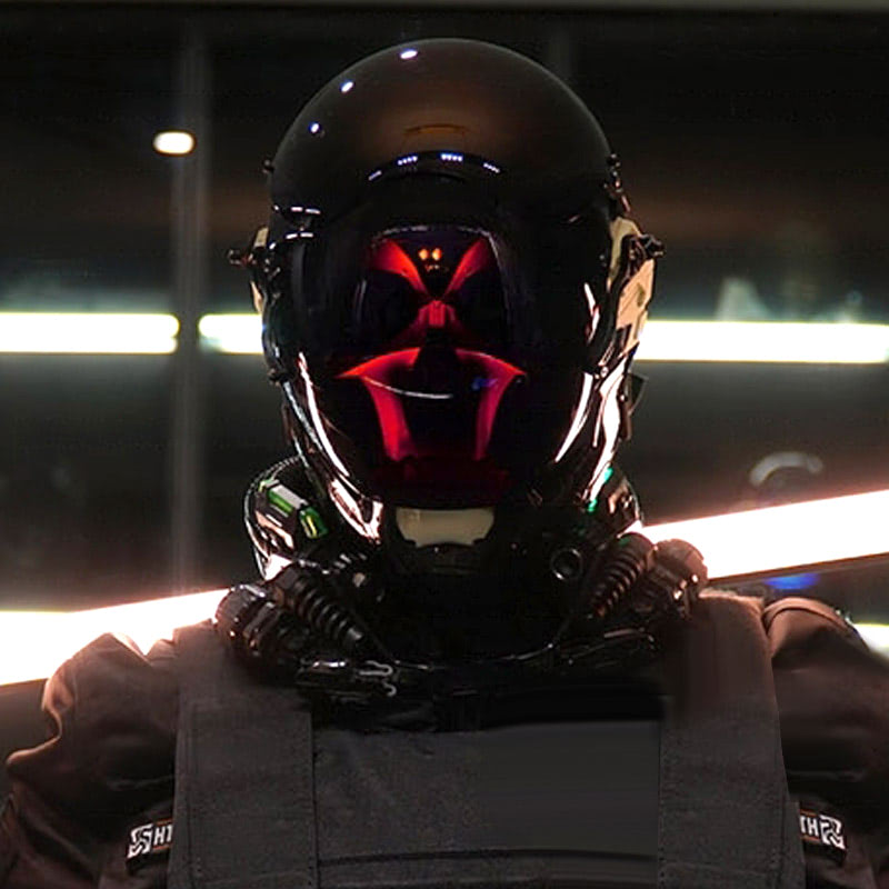 Cyberpunk Punisher Mask