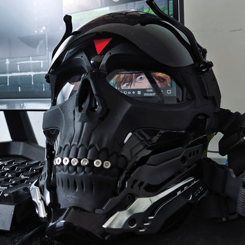 Cyberpunk Skull Mask