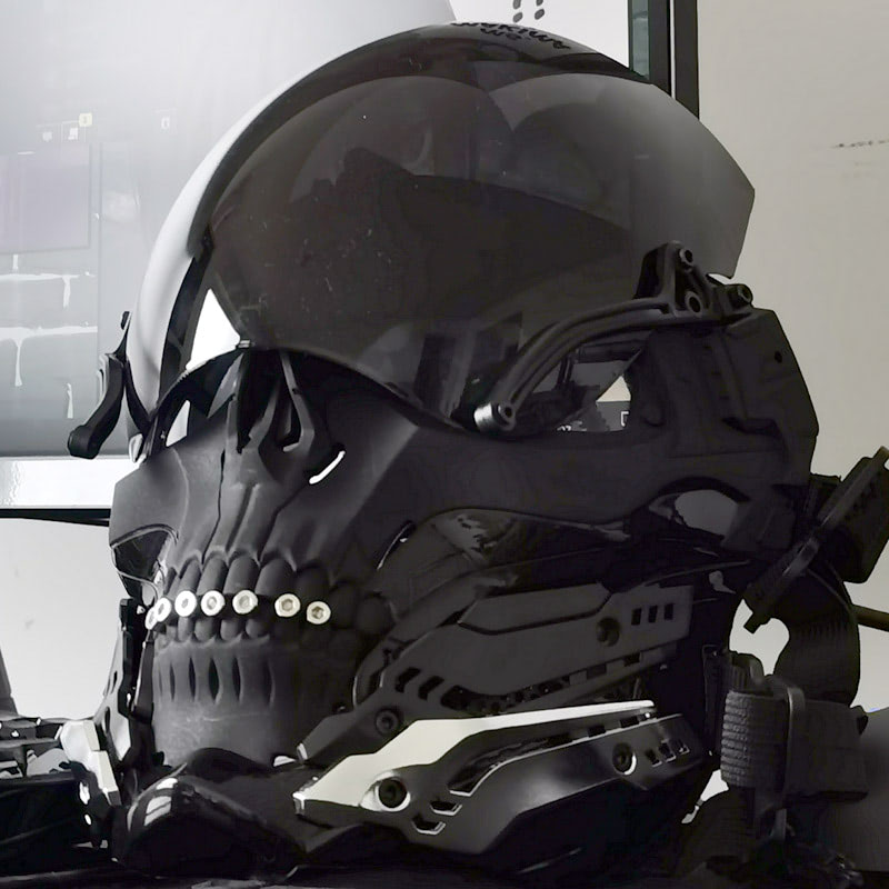 Cyberpunk Skull Mask