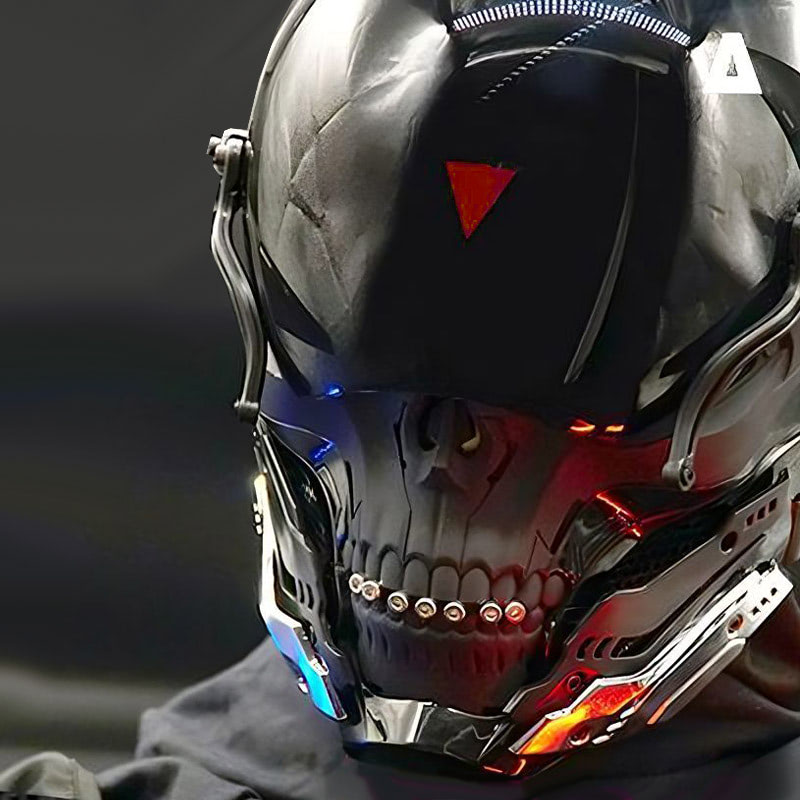 Cyberpunk Skull Mask