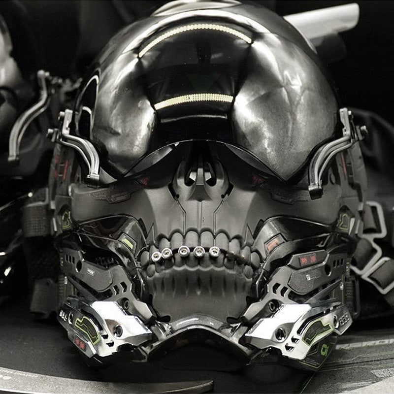 Cyberpunk Skull Mask