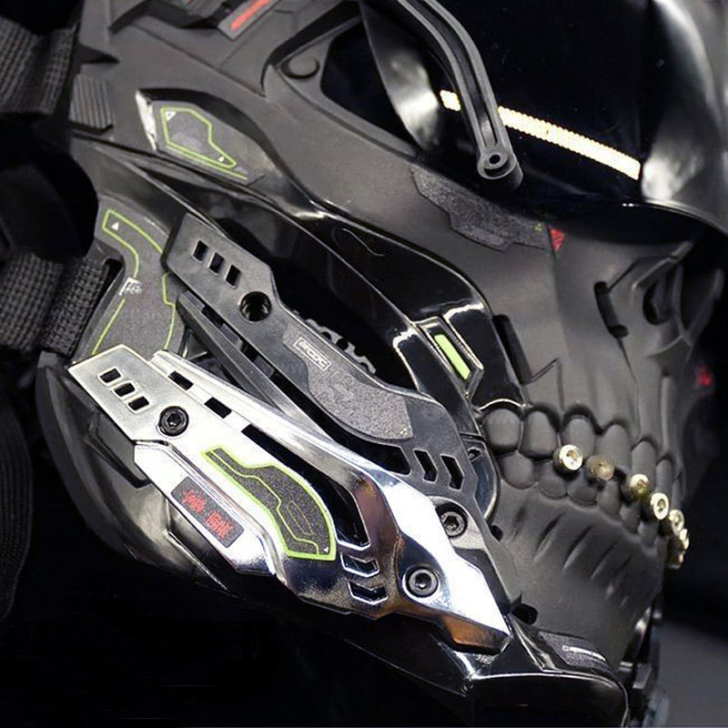 Cyberpunk Skull Mask
