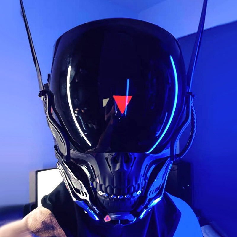 Cyberpunk Skull Mask