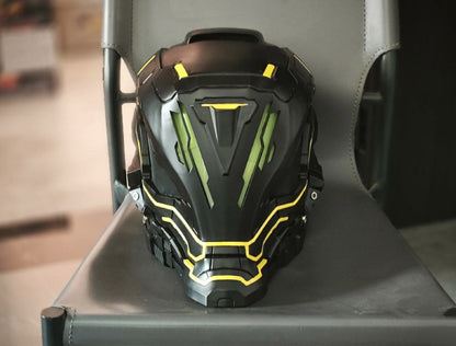NEONX GR-74 Stealth Edition Full-Face Cyberpunk Helmet
